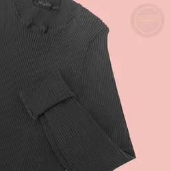 تونیک بافت یقه سه سانت