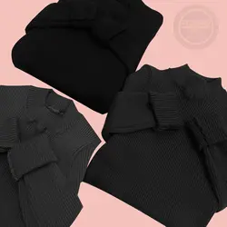 تونیک بافت یقه سه سانت