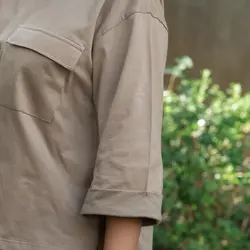 بلوز دو جیب آستین پاکتی