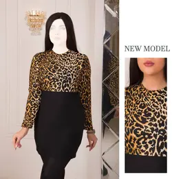 تونیک مجلسی خرجکار پلنگی