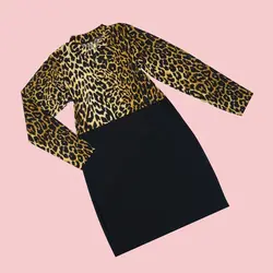 تونیک مجلسی خرجکار پلنگی