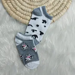 جوراب مچی بچگانه طرح گاو