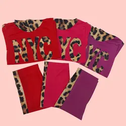 ست نیمتنه و ساپورت nyc پلنگی