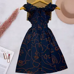 پیراهن عروسکی رخ