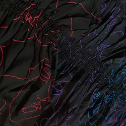 پیراهن عروسکی رخ