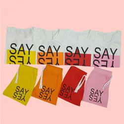 تیشرت و شلوارک جلو گره ای