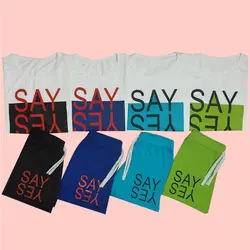 تیشرت و شلوارک جلو گره ای