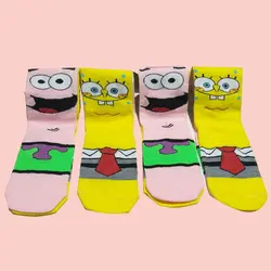 جوراب ساقدار طرح باب اسفجی و پاتریک