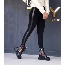 شلوار بغل چرم لاکرا