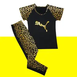 تیشرت و ساپورت آستین رگلان پلنگی پوما