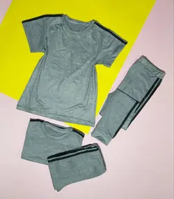 تیشرت و شلوار نواردار