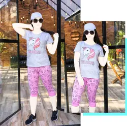 تيشرت و شلوارک برمودا اسب تک شاخ