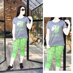 تيشرت و شلوارک برمودا اسب تک شاخ