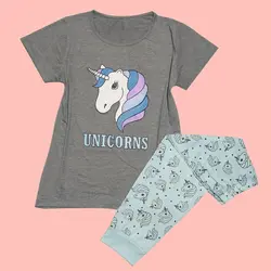 تيشرت و شلوارک برمودا اسب تک شاخ