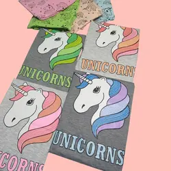 تيشرت و شلوارک برمودا اسب تک شاخ