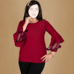 شومیز آستین پفی