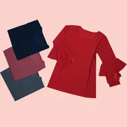 شومیز آستین پفی