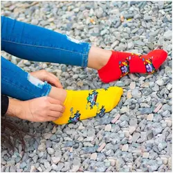 جوراب مچی طرح آدامس خرسی