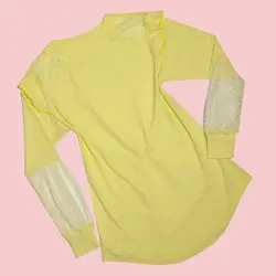 شومیز آستین فانوس، سرشانه پیلی