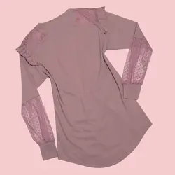 شومیز آستین فانوس، سرشانه پیلی