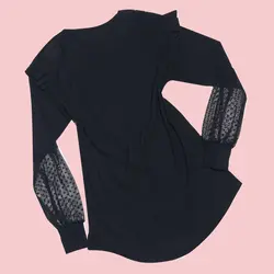 شومیز آستین فانوس، سرشانه پیلی