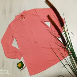 شومیز کراواتی پیش درز دار