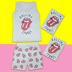 تاپ و شلوارک رولینگ استون