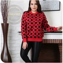 بلوز بافت قلب ریز برجسته