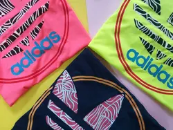 تاپ شلوارک چاپ Adidas