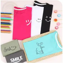 تیشرت دو سایزی لبخند