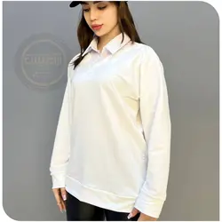 بلوز گلکسی یقه مردانه