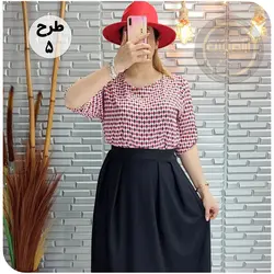 شومیز طرحدار فلور