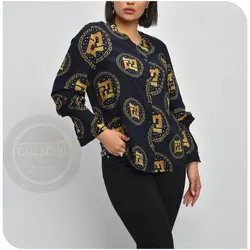 شومیز نخی فندی