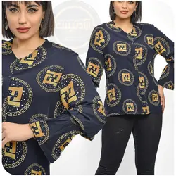 شومیز نخی فندی