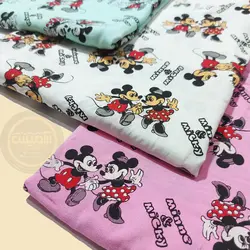 تیشرت و شورتک نخی میکی موس