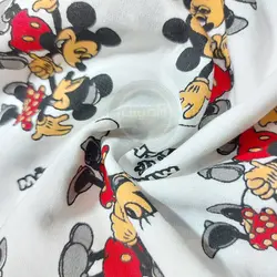 تیشرت و شورتک نخی میکی موس