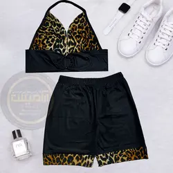 نیمتنه و شورتک پلنگی