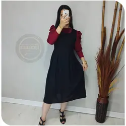 شومیز و سارافون آستین پفی