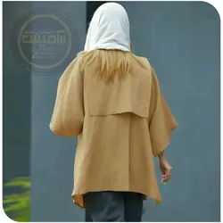 مانتو کتی شنل دار