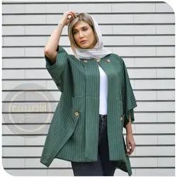 مانتو کتی شنل دار