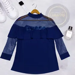 شومیز آستین تور