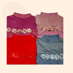 شومیز آستین تور