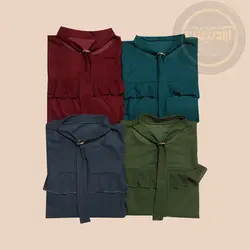 شومیز حلقه ای آستین بنددار