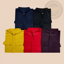 شومیز حلقه ای آستین بنددار