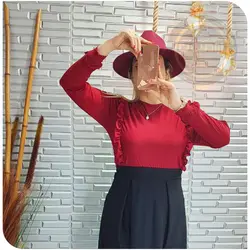 شومیز سر آستین چین