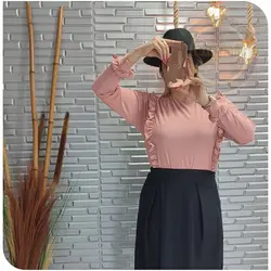 شومیز سر آستین چین