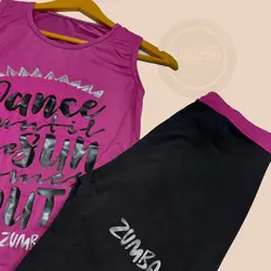 تاپ و شلوارک دنس