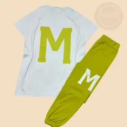 تیشرت لانگ و شلوار M