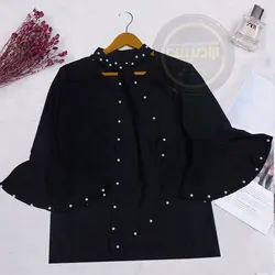 شومیز کراواتی مرواریدی