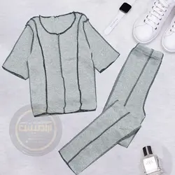 ست کراپ و لگ دوخت ازرو